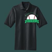 Heavyweight Cotton Pique Polo with Pocket Thumbnail
