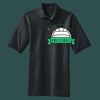 Heavyweight Cotton Pique Polo with Pocket Thumbnail