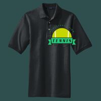 Heavyweight Cotton Pique Polo with Pocket Thumbnail