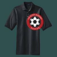 Heavyweight Cotton Pique Polo with Pocket Thumbnail