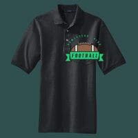 Heavyweight Cotton Pique Polo with Pocket Thumbnail