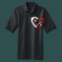 Heavyweight Cotton Pique Polo with Pocket Thumbnail