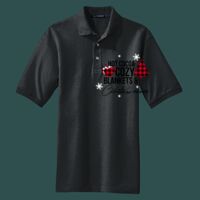 Heavyweight Cotton Pique Polo with Pocket Thumbnail