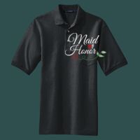 Heavyweight Cotton Pique Polo with Pocket Thumbnail