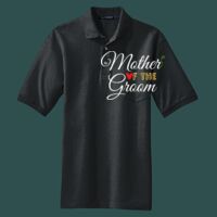 Heavyweight Cotton Pique Polo with Pocket Thumbnail