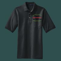 Heavyweight Cotton Pique Polo with Pocket Thumbnail