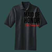 Heavyweight Cotton Pique Polo with Pocket Thumbnail