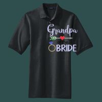 Heavyweight Cotton Pique Polo with Pocket Thumbnail