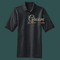 Heavyweight Cotton Pique Polo with Pocket Thumbnail