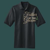 Heavyweight Cotton Pique Polo with Pocket Thumbnail