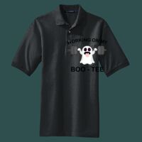 Heavyweight Cotton Pique Polo with Pocket Thumbnail