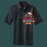 Heavyweight Cotton Pique Polo with Pocket Thumbnail