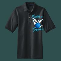 Heavyweight Cotton Pique Polo with Pocket Thumbnail