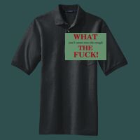 Heavyweight Cotton Pique Polo with Pocket Thumbnail