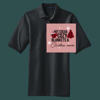 Heavyweight Cotton Pique Polo with Pocket Thumbnail