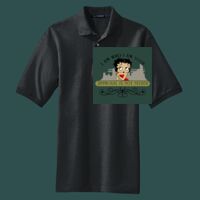 Heavyweight Cotton Pique Polo with Pocket Thumbnail
