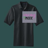 Heavyweight Cotton Pique Polo with Pocket Thumbnail
