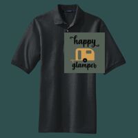 Heavyweight Cotton Pique Polo with Pocket Thumbnail