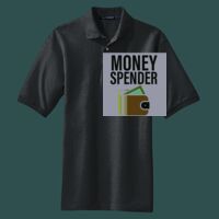 Heavyweight Cotton Pique Polo with Pocket Thumbnail