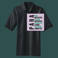 Heavyweight Cotton Pique Polo with Pocket Thumbnail