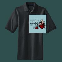Heavyweight Cotton Pique Polo with Pocket Thumbnail