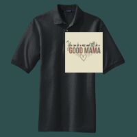 Heavyweight Cotton Pique Polo with Pocket Thumbnail
