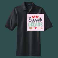 Heavyweight Cotton Pique Polo with Pocket Thumbnail