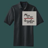 Heavyweight Cotton Pique Polo with Pocket Thumbnail