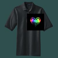 Heavyweight Cotton Pique Polo with Pocket Thumbnail