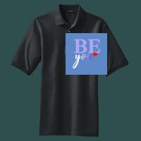 Heavyweight Cotton Pique Polo with Pocket Thumbnail