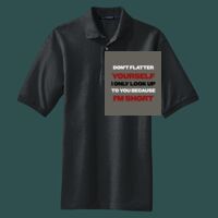 Heavyweight Cotton Pique Polo with Pocket Thumbnail