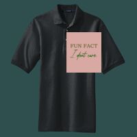 Heavyweight Cotton Pique Polo with Pocket Thumbnail