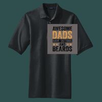 Heavyweight Cotton Pique Polo with Pocket Thumbnail