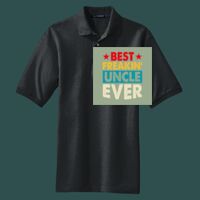 Heavyweight Cotton Pique Polo with Pocket Thumbnail