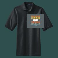 Heavyweight Cotton Pique Polo with Pocket Thumbnail