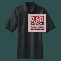 Heavyweight Cotton Pique Polo with Pocket Thumbnail