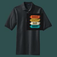 Heavyweight Cotton Pique Polo with Pocket Thumbnail