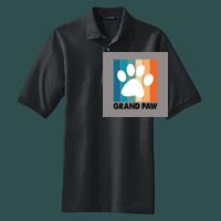 Heavyweight Cotton Pique Polo with Pocket Thumbnail