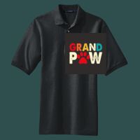 Heavyweight Cotton Pique Polo with Pocket Thumbnail