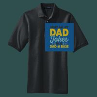 Heavyweight Cotton Pique Polo with Pocket Thumbnail