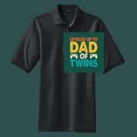 Heavyweight Cotton Pique Polo with Pocket Thumbnail