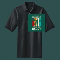 Heavyweight Cotton Pique Polo with Pocket Thumbnail