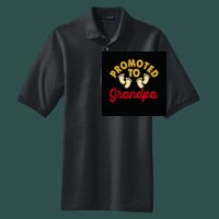 Heavyweight Cotton Pique Polo with Pocket Thumbnail