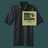Heavyweight Cotton Pique Polo with Pocket Thumbnail