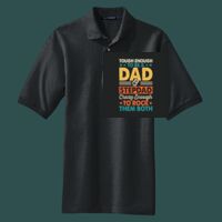 Heavyweight Cotton Pique Polo with Pocket Thumbnail