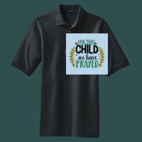 Heavyweight Cotton Pique Polo with Pocket Thumbnail