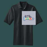 Heavyweight Cotton Pique Polo with Pocket Thumbnail