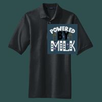 Heavyweight Cotton Pique Polo with Pocket Thumbnail