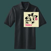 Heavyweight Cotton Pique Polo with Pocket Thumbnail