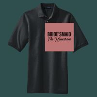 Heavyweight Cotton Pique Polo with Pocket Thumbnail